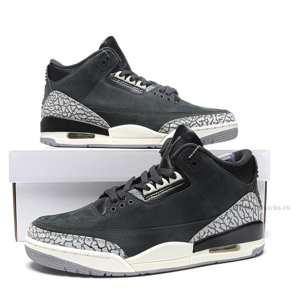 DD Jordan 3 Retro Off Noir (Women's)