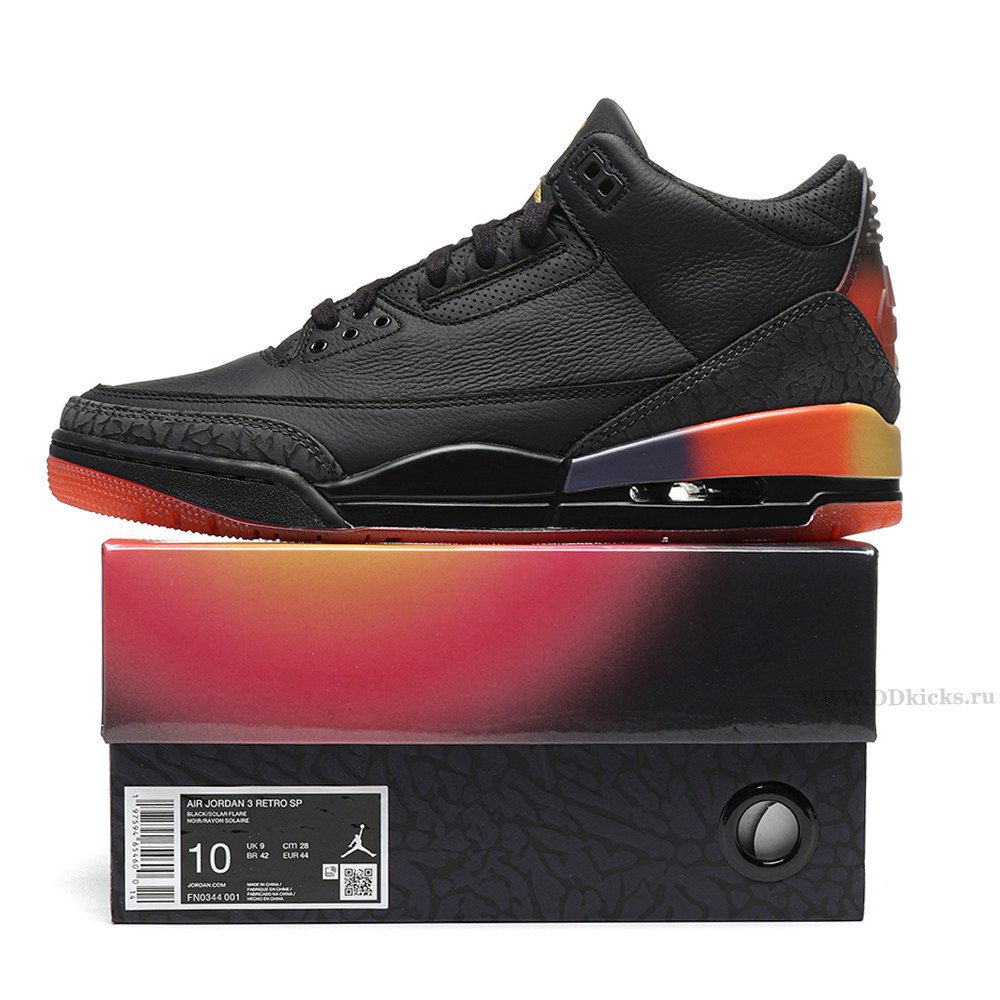 DD Jordan 3 Retro J Balvin Rio