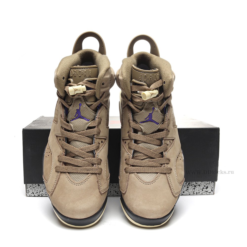 DD Jordan 6 Retro Gore-Tex Brown Kelp