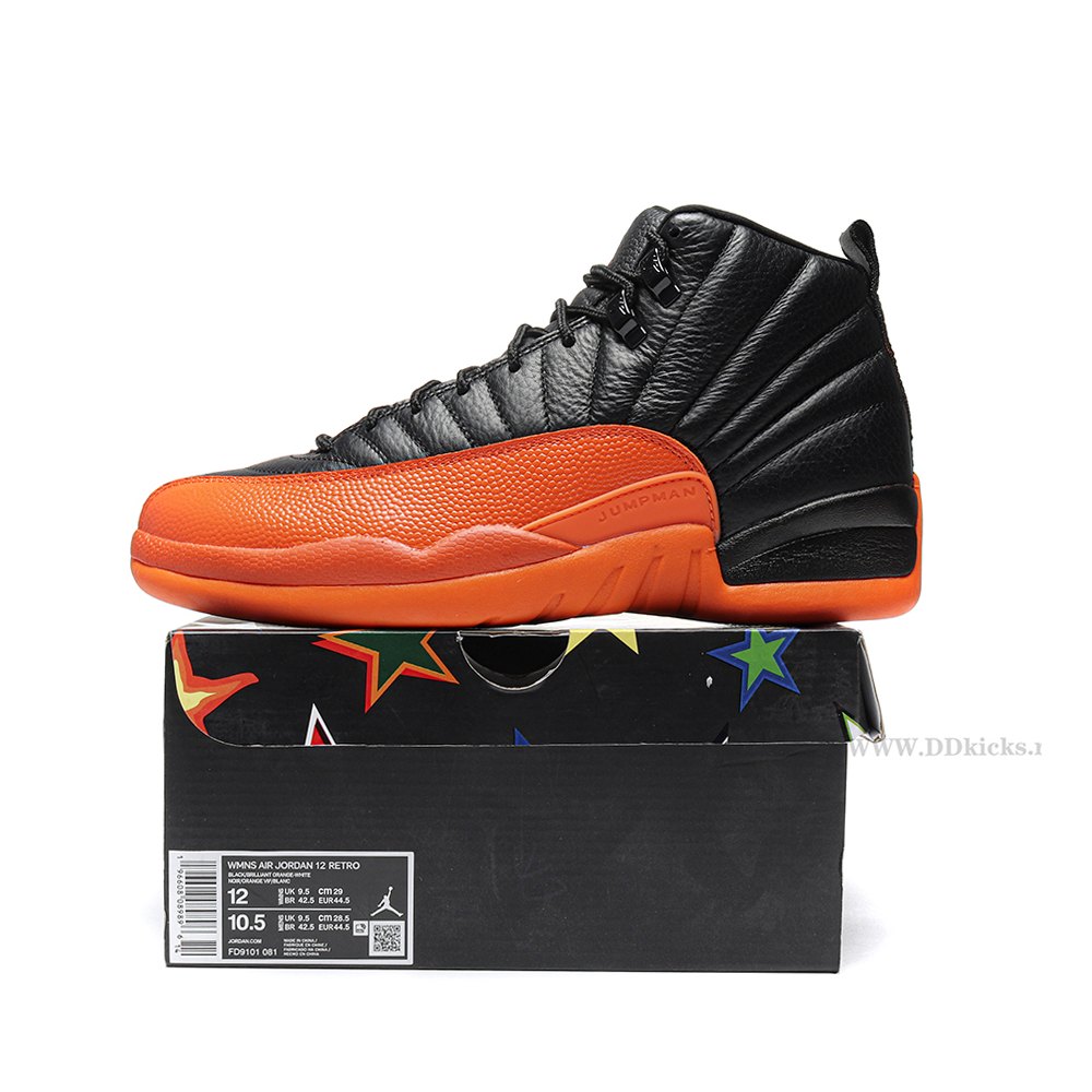 DD Jordan 12 Retro WNBA All-Star Brilliant Orange