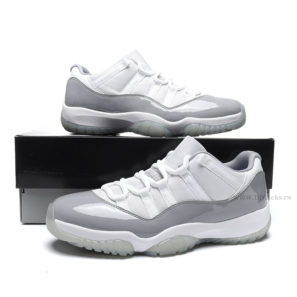 DD Jordan 11 Retro Low Cement Grey