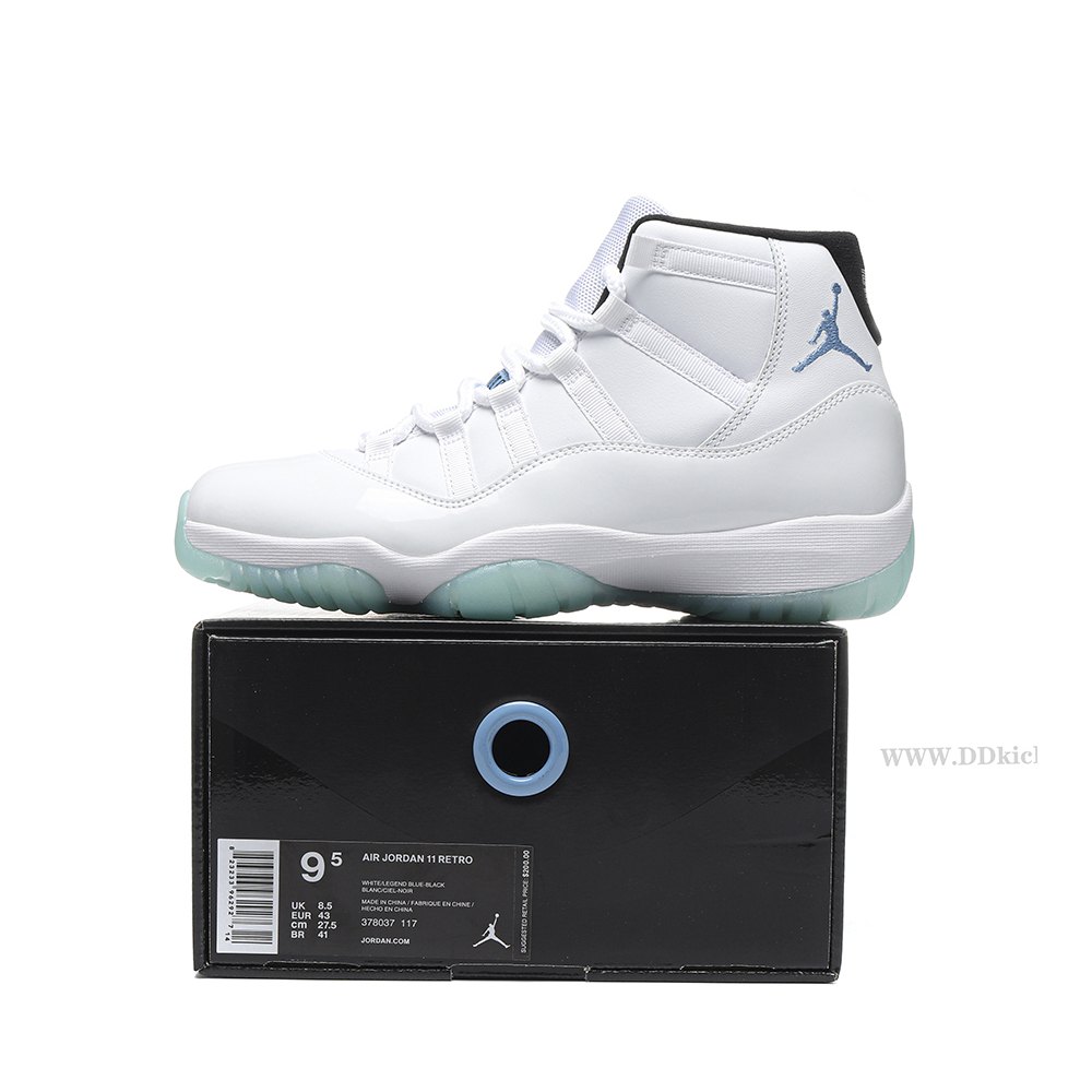 DD Jordan 11 Retro Legend Blue