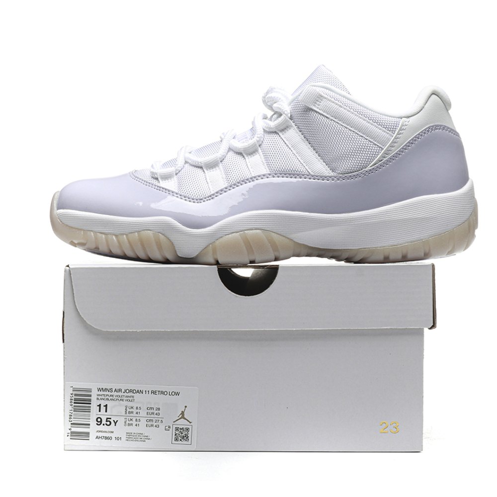 DD Jordan 11 Retro Low Pure Violet