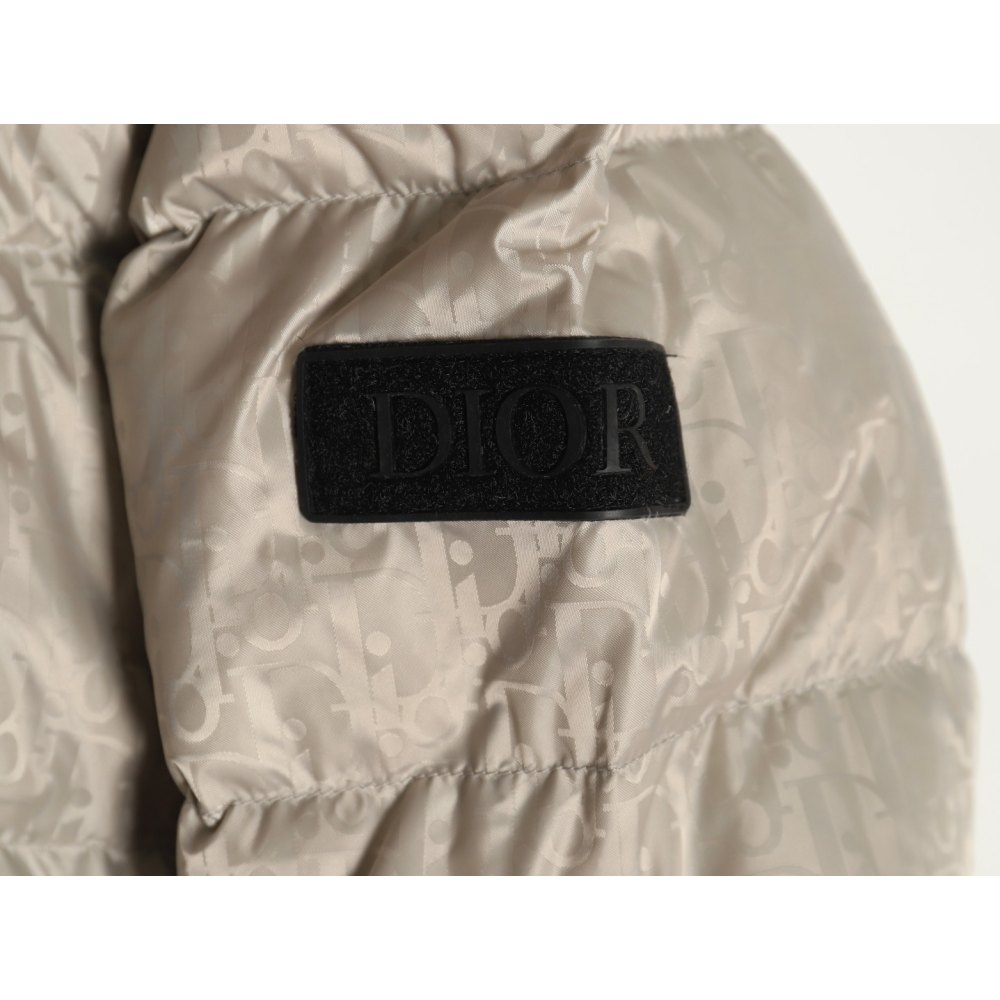 dd D*or D*or* full print dark pattern old flower down jacket