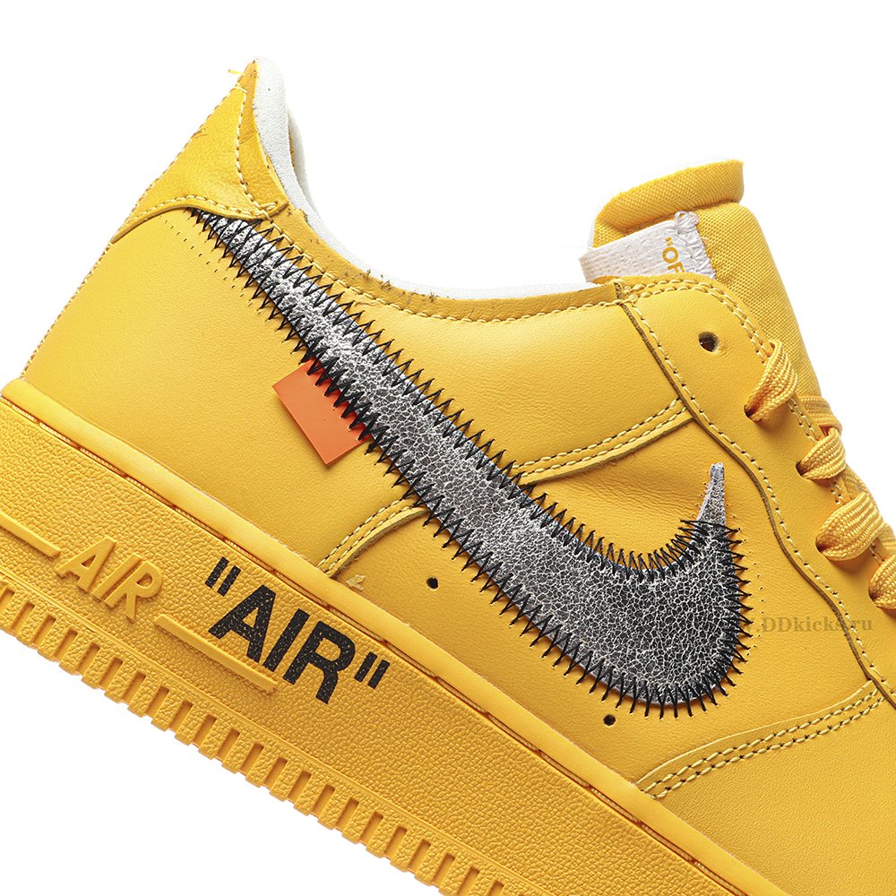 DD Nike Air Force 1 Low Off-White ICA University Gold