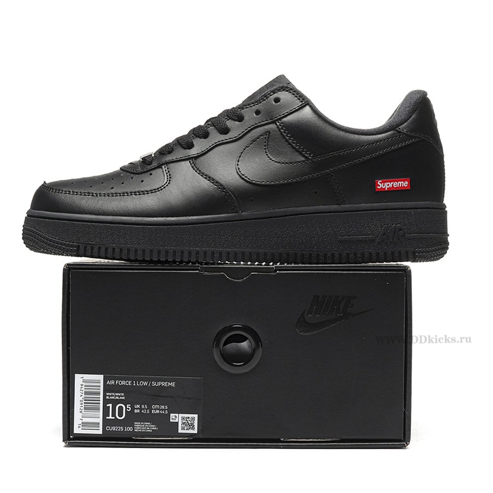 dd nike air force 1 low S*p*e black
