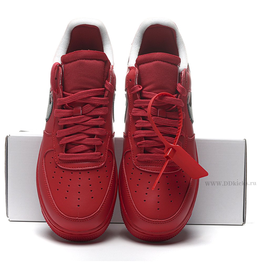 DD Nike Air Force 1 Low Off-White Red