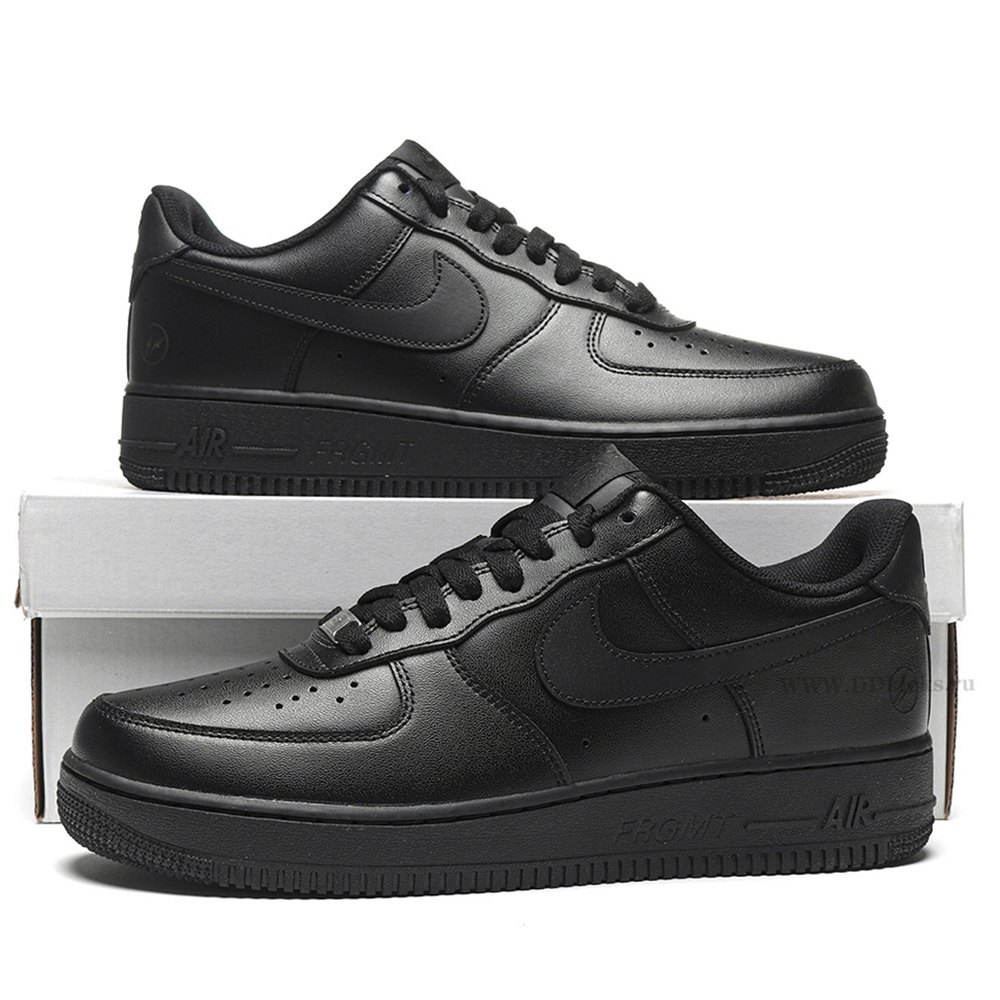 DD Nike Air Force 1 Low '07 Black FRGMT