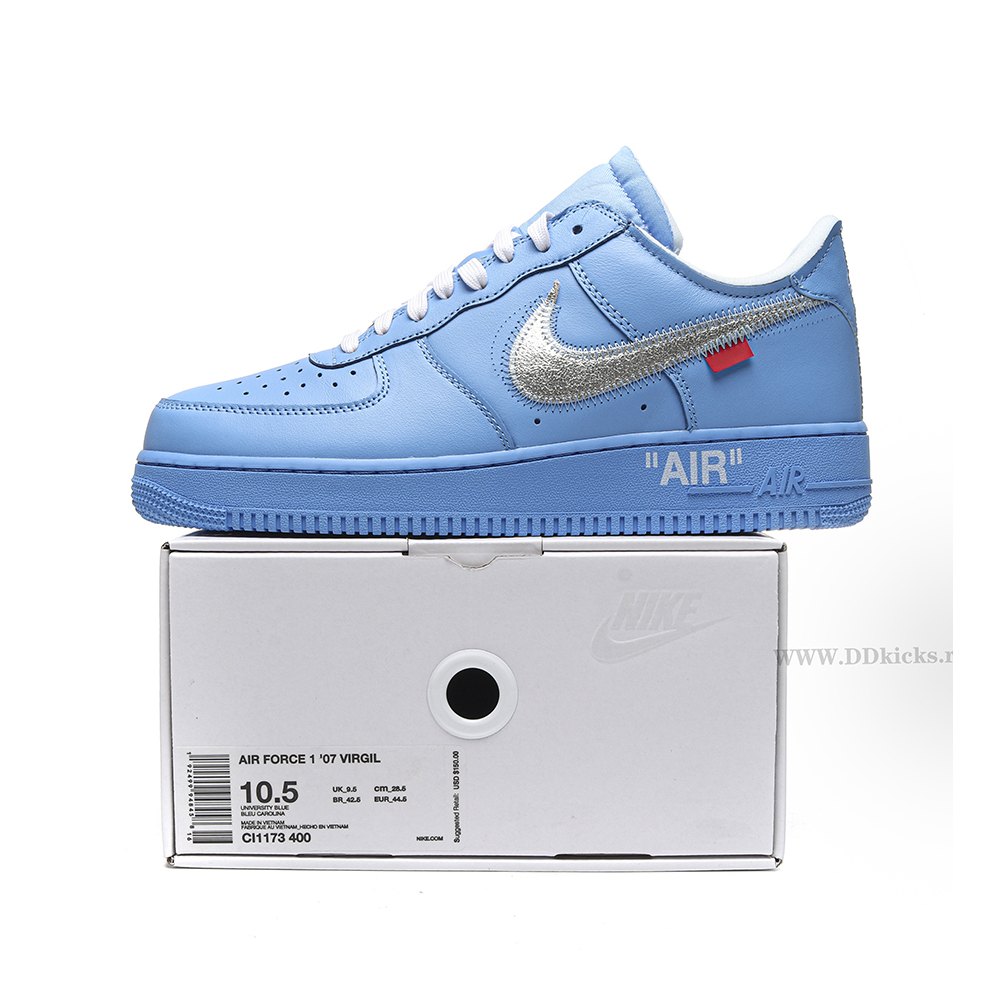 DD OFF-WHITE x Air Force 1 Low "07 "MCA"
