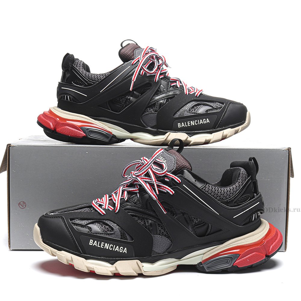 DD Ba1enci*ga Track Black Grey Red