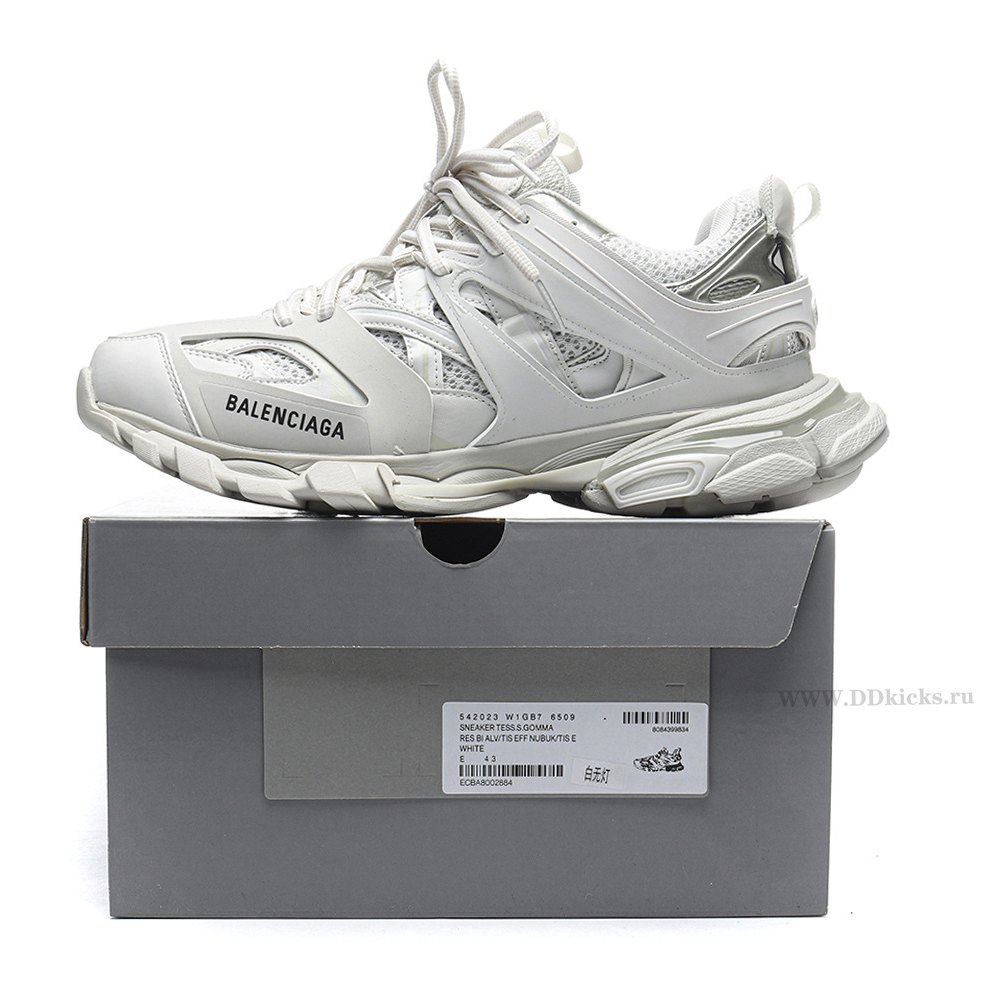 DD Ba1enci*ga Track White