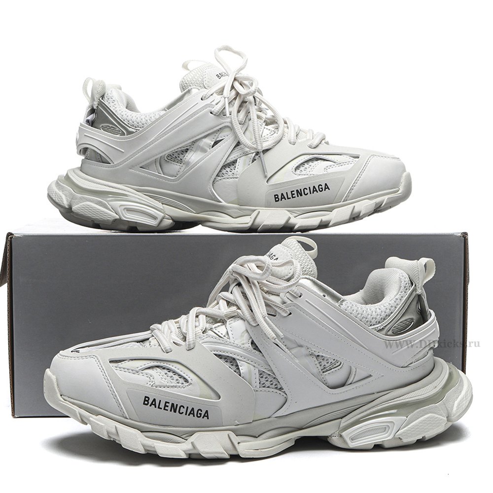 DD Ba1enci*ga Track White