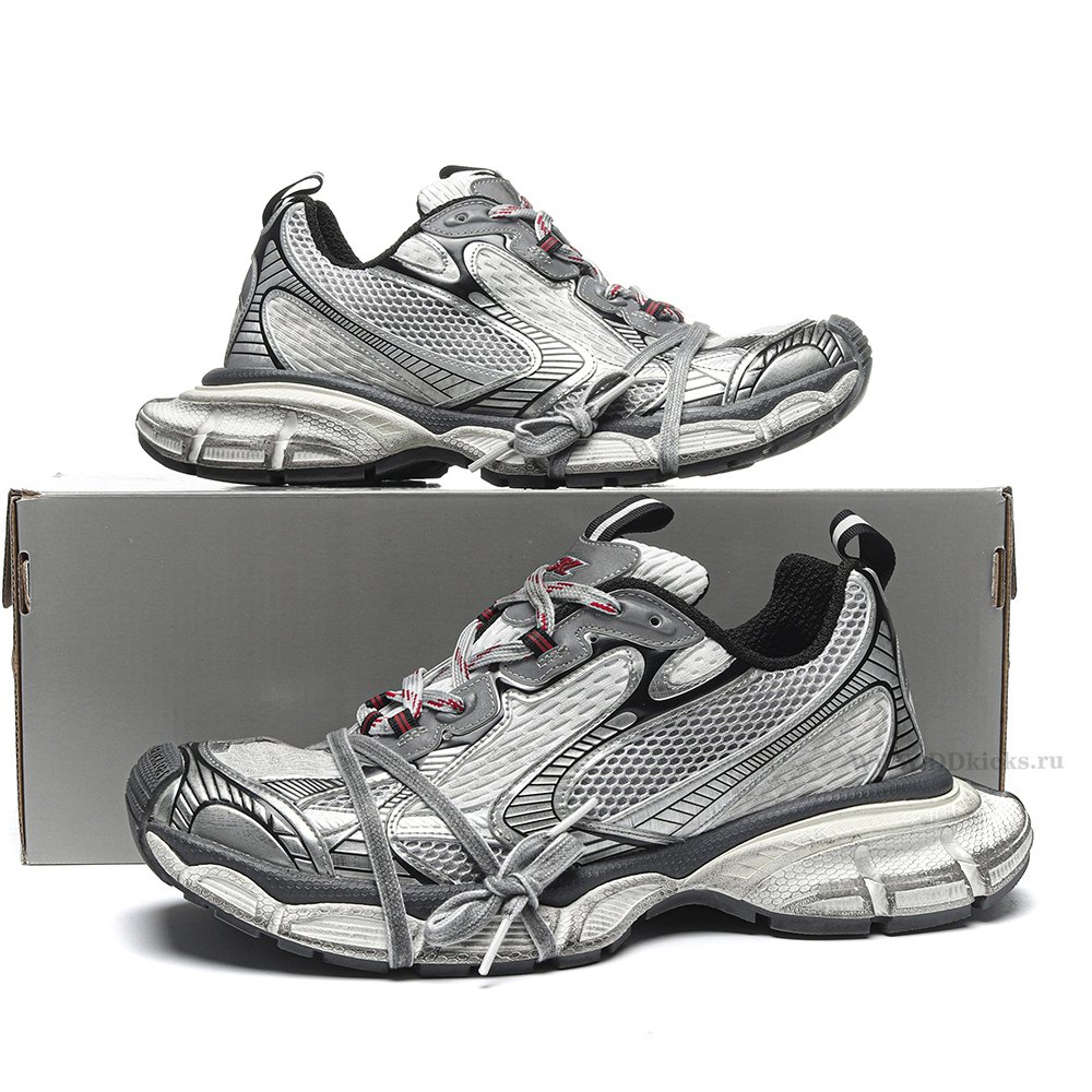 DD Ba1enci*ga 3XL Grey White Red