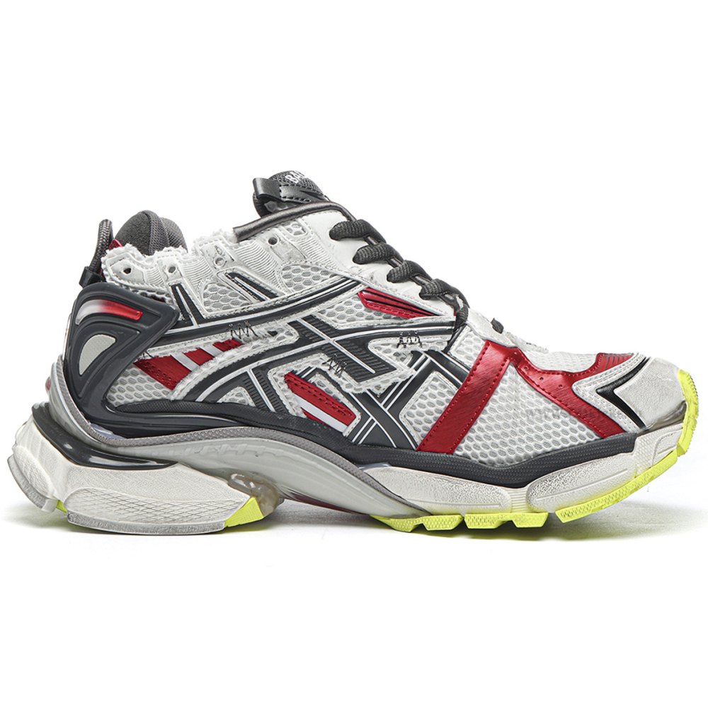 DD Ba1enci*ga Runner Black White Red Neon Yellow