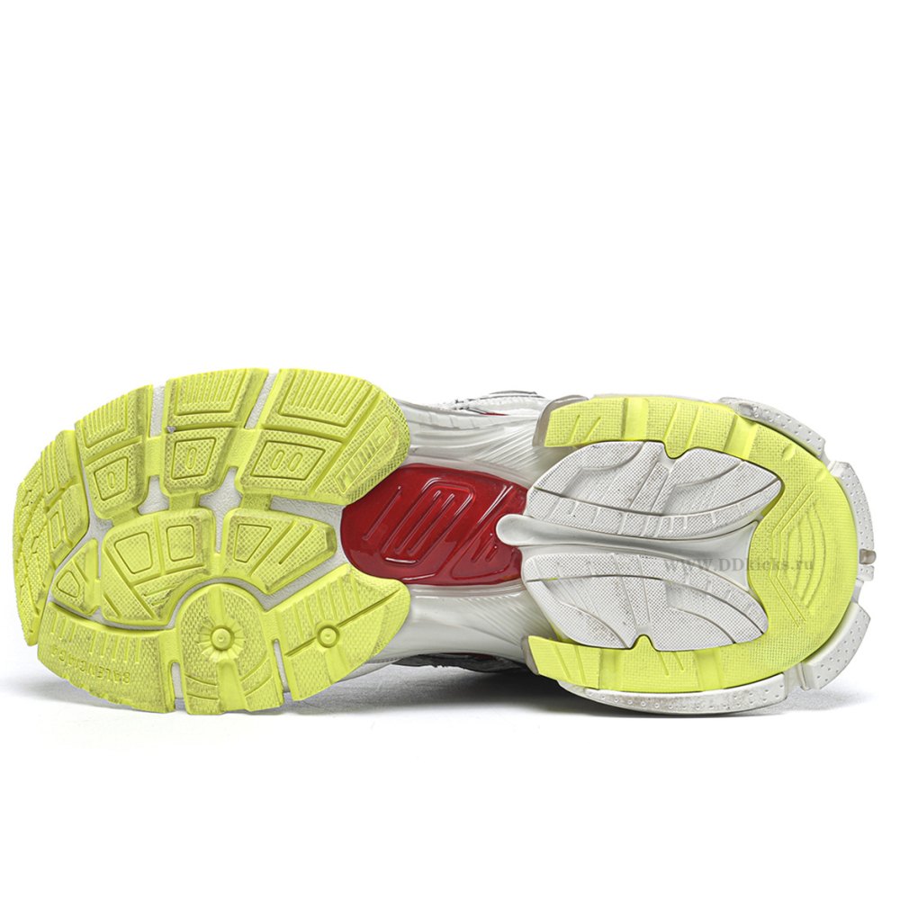 DD Ba1enci*ga Runner Black White Red Neon Yellow