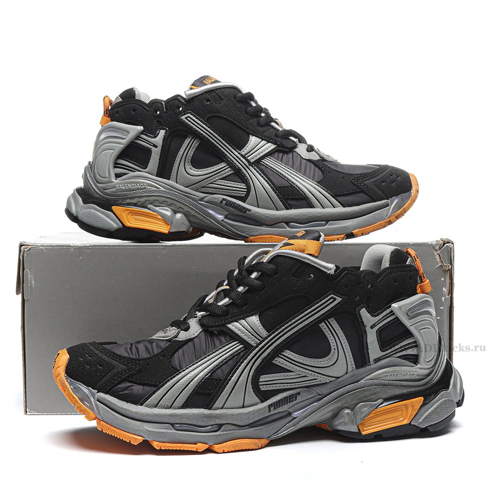 DD Ba1enci*ga Runner Black Grey Orange