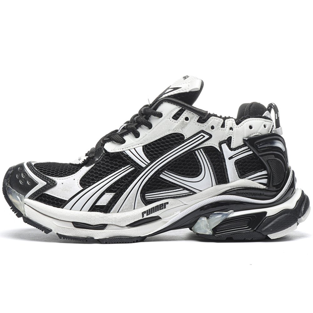 DD Ba1enci*ga Runner White Black White
