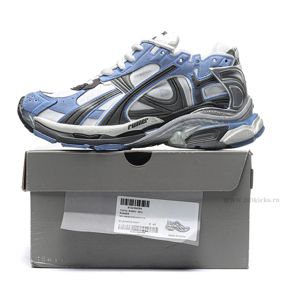 DD Ba1enci*ga Runner Blue White Grey