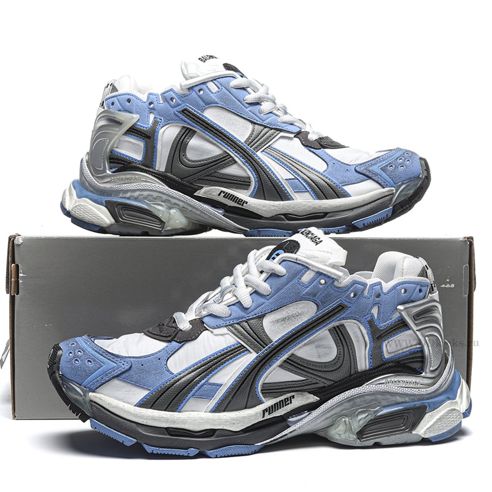 DD Ba1enci*ga Runner Blue White Grey