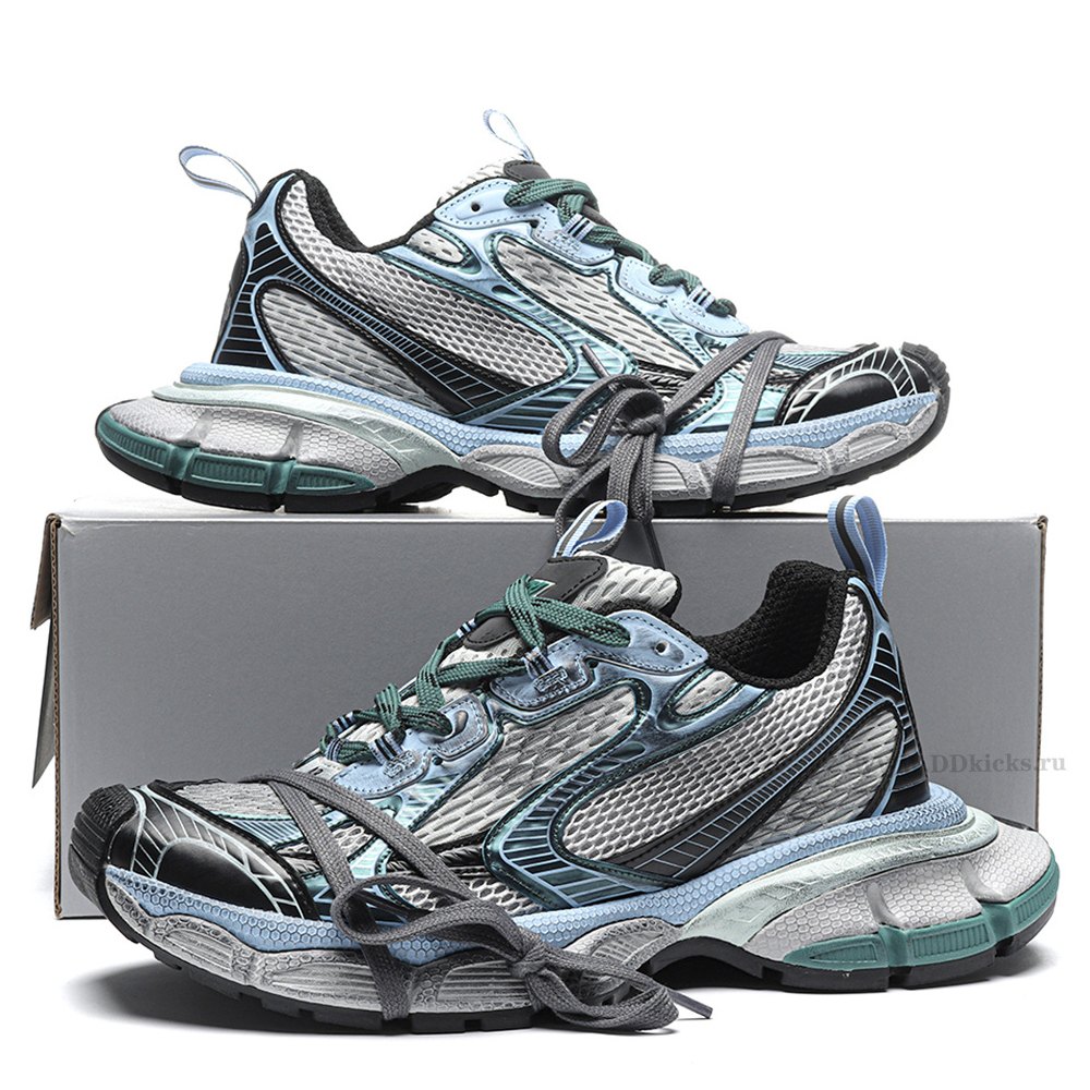 DD Ba1enci*ga 3XL Green Blue