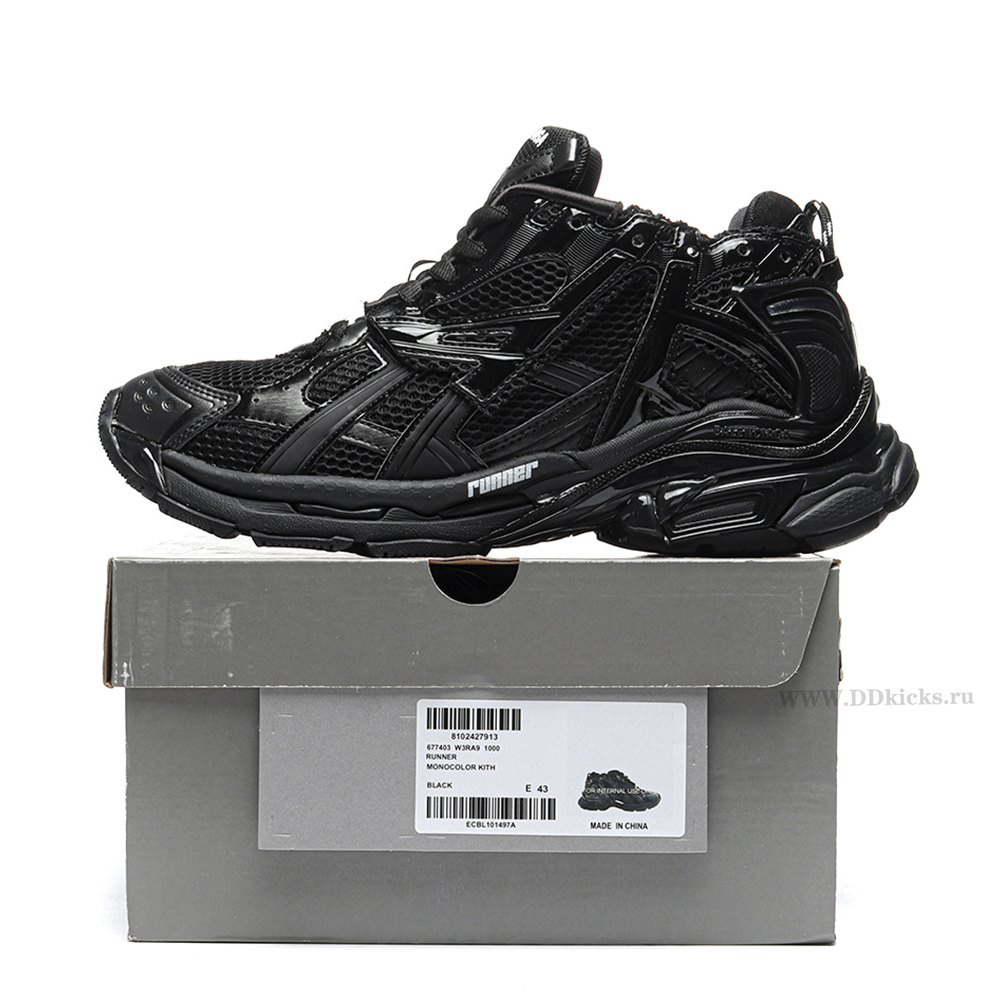 DD Ba1enci*ga Runner Black
