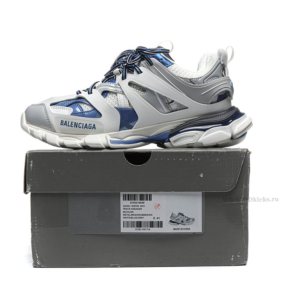 DD Ba1enci*ga Track White Blue