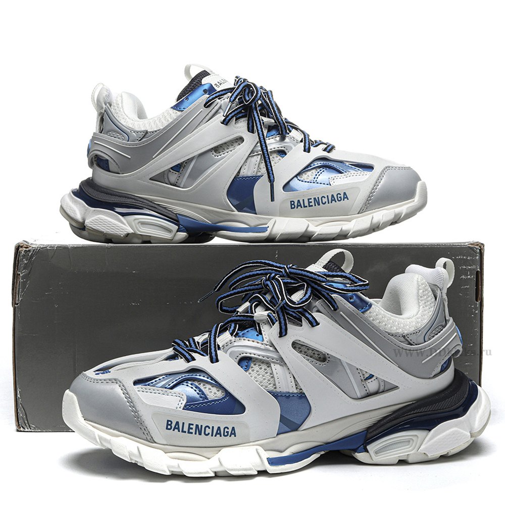 DD Ba1enci*ga Track White Blue