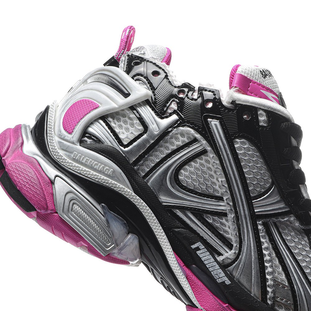 DD Ba1enci*ga Runner Black Silver Pink