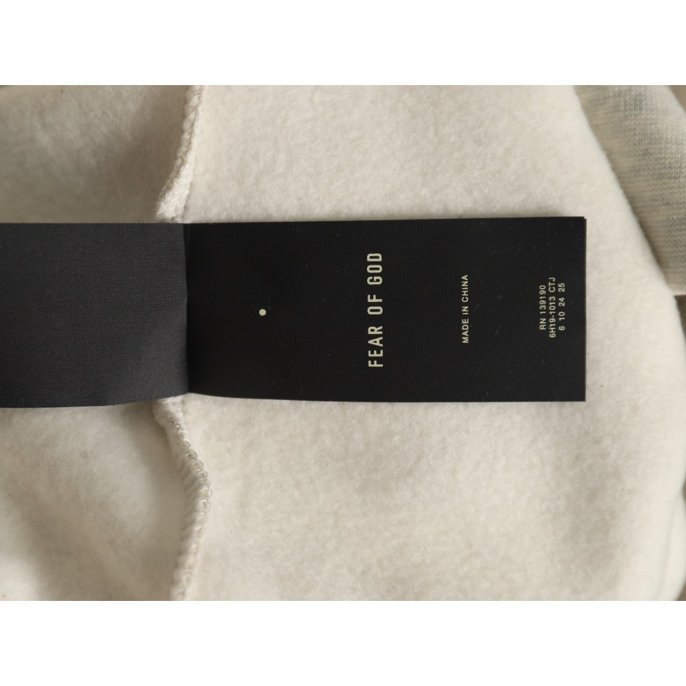 DDFear of God FOG essential double-line AIR letter hooded sweatshirt