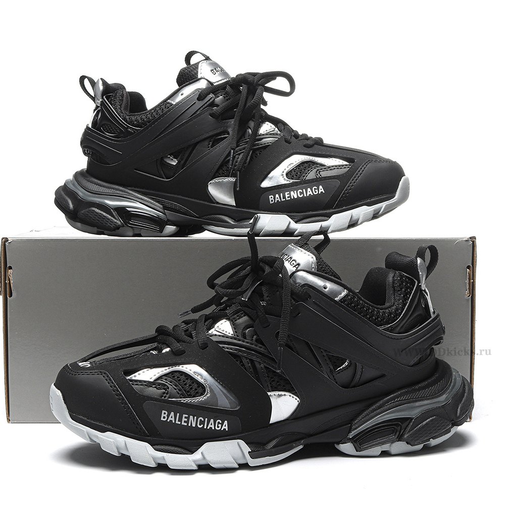 DD Ba1enci*ga Track Black Silver