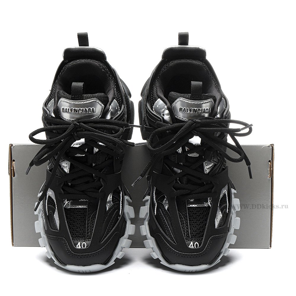 DD Ba1enci*ga Track Black Silver