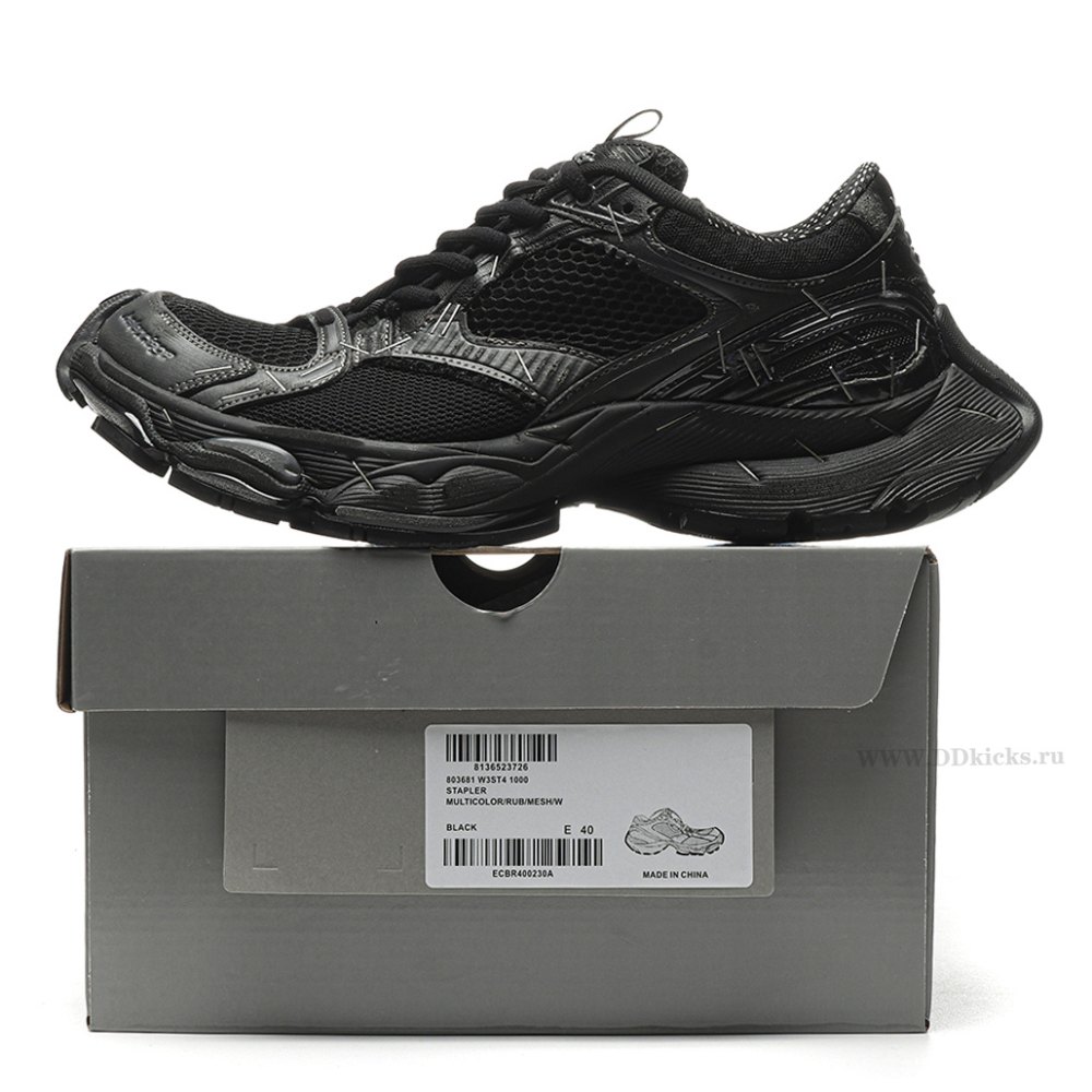 DD Ba1enci*ga Stapler shoes "Black"