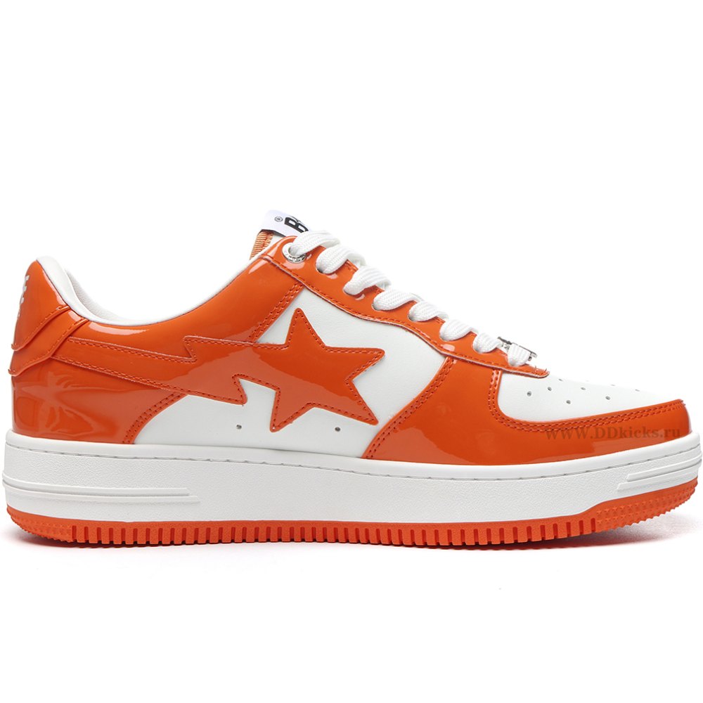 DD A Bathing Ape Bape STA Low Orange