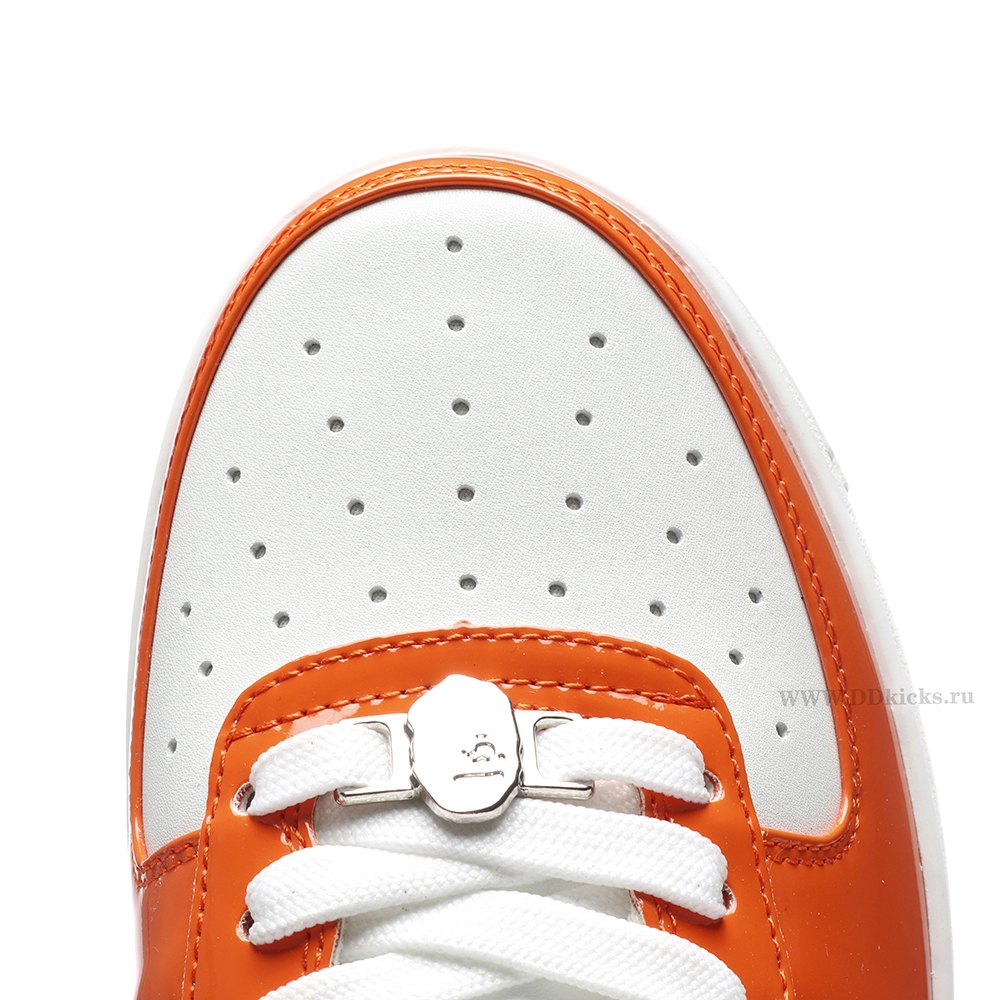 DD A Bathing Ape Bape STA Low Orange