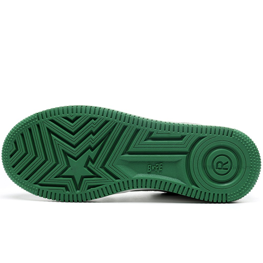 DD A Bathing Ape Bape STA Low Green