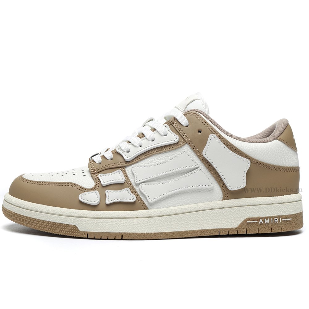 DD DD Amiri Skel Top Low Brown White