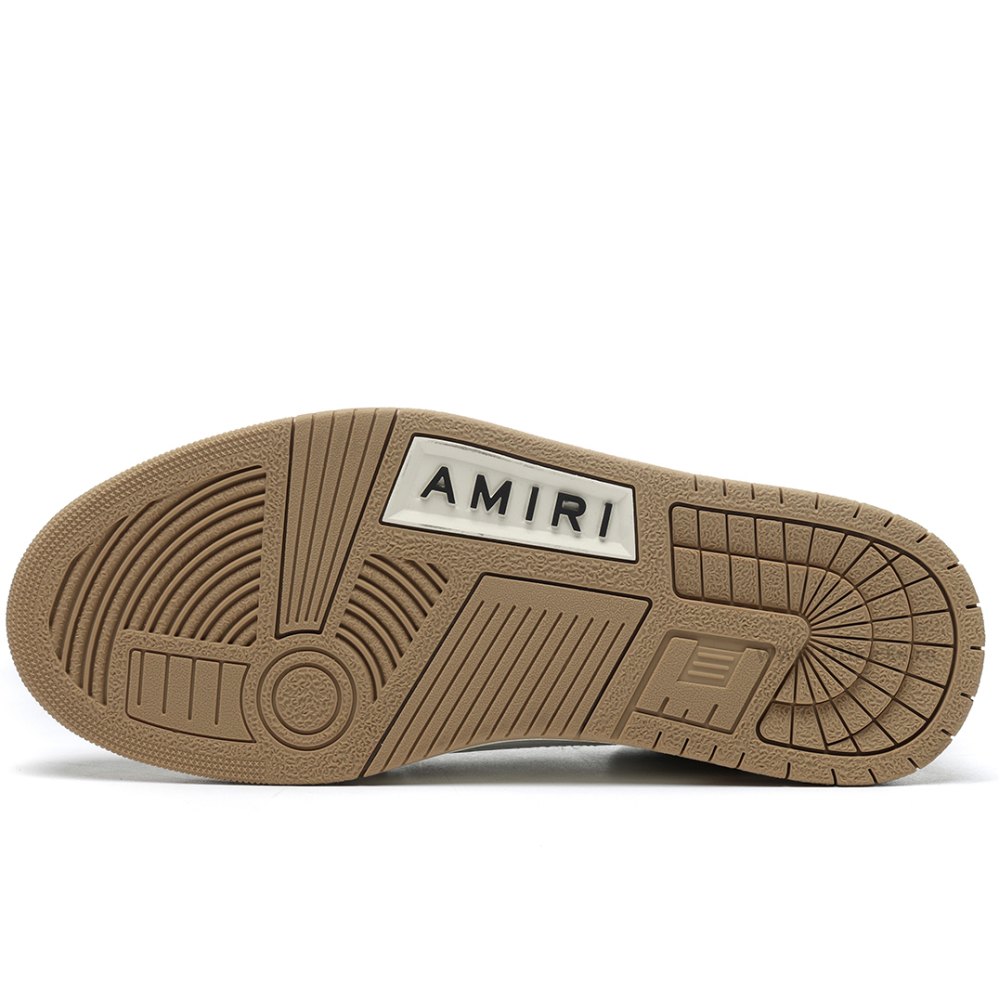 DD DD Amiri Skel Top Low Brown White