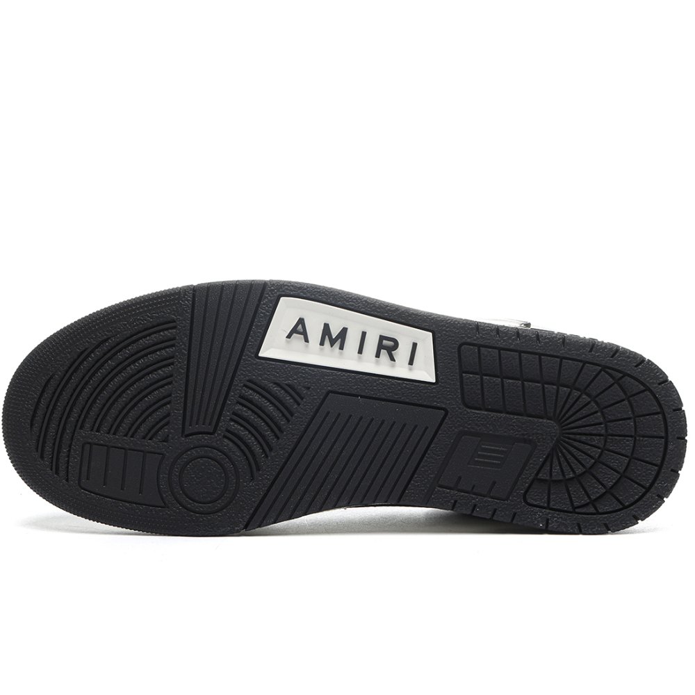 DD Amiri Skel Top Low White Black White