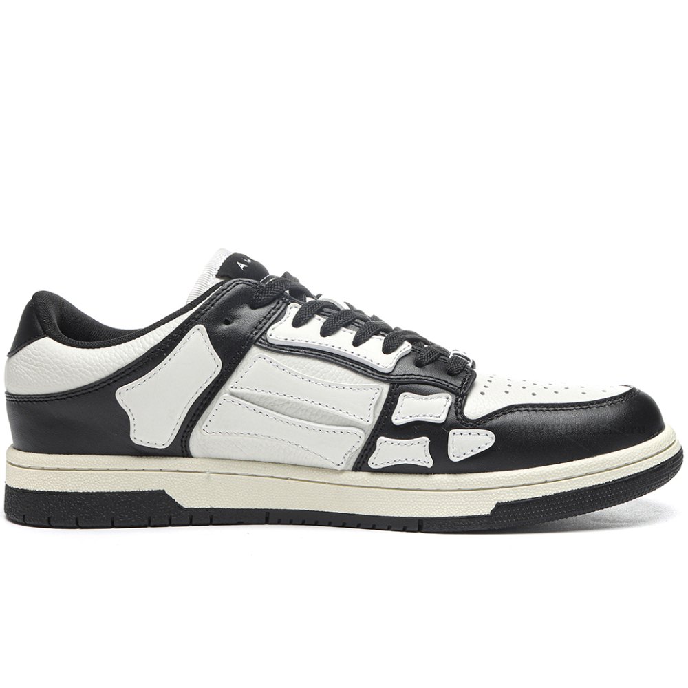 DD AMIRI Skel Top Low Black White