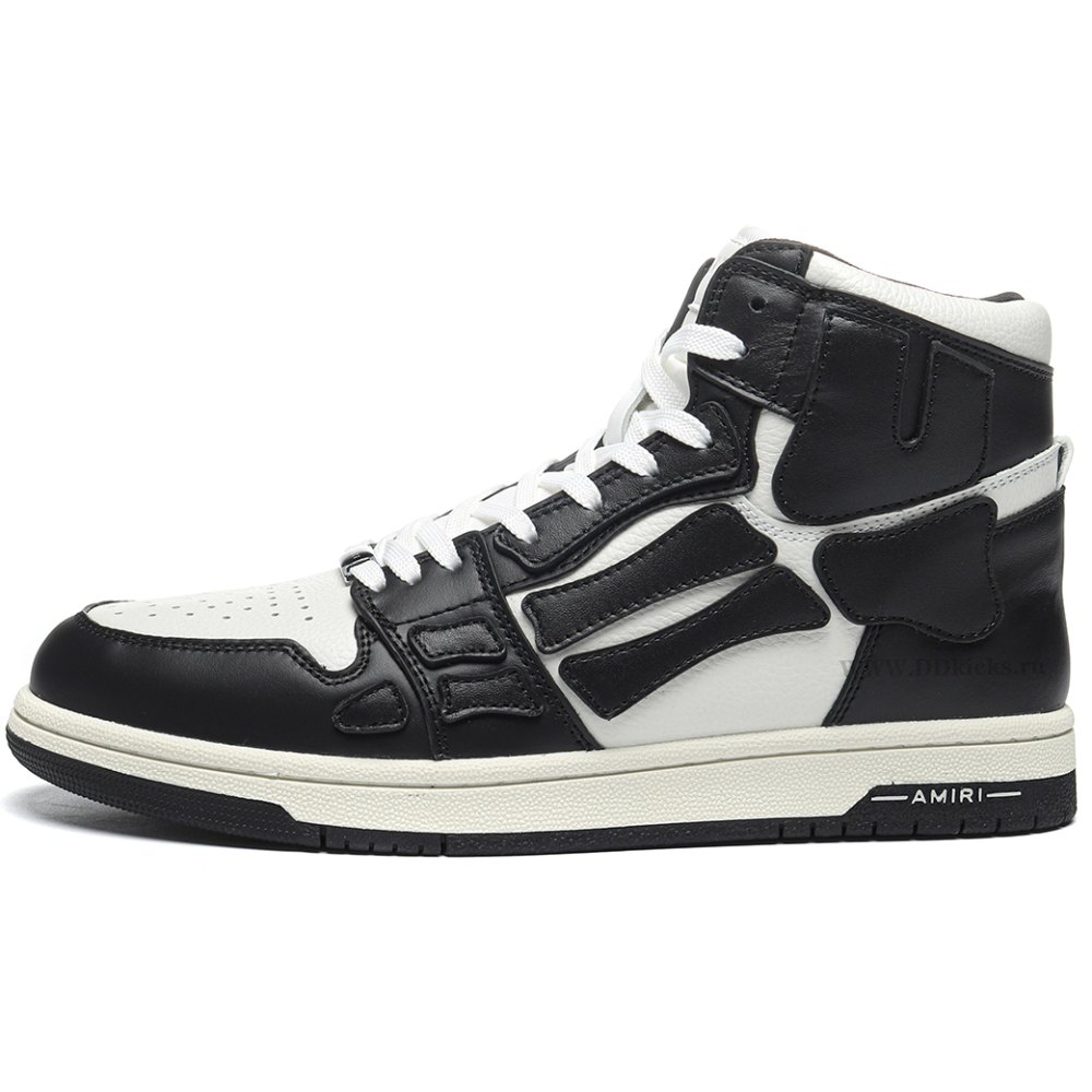 DD Amiri Skel Top High 'Black White'