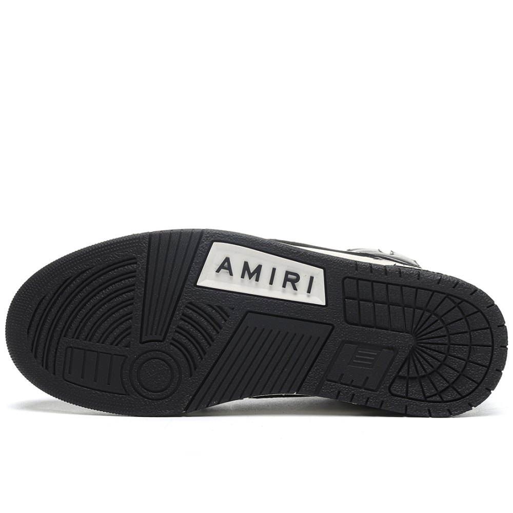 DD Amiri Skel Top High 'Black White'