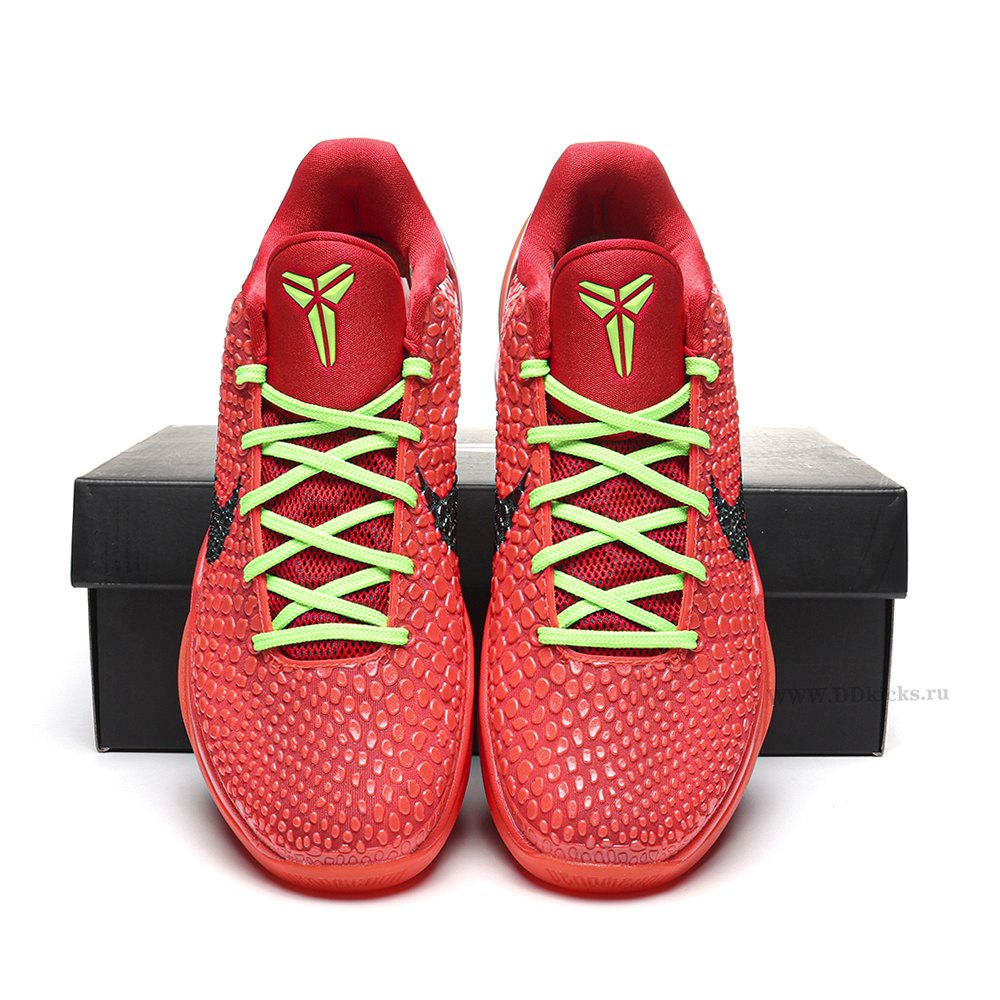 DD Nike Kobe 6 Protro Reverse Grinch