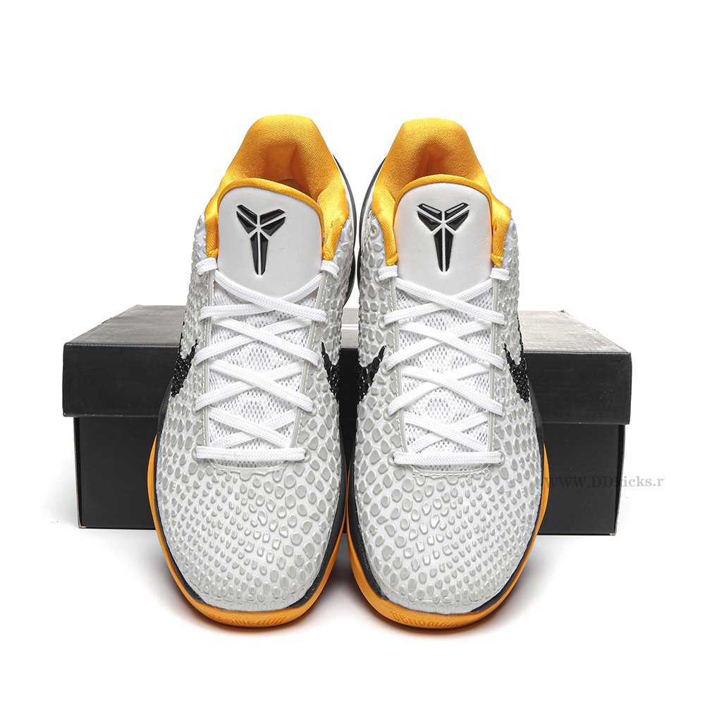 DD Nike Kobe 6 Protro Playoff Pack White Del Sol