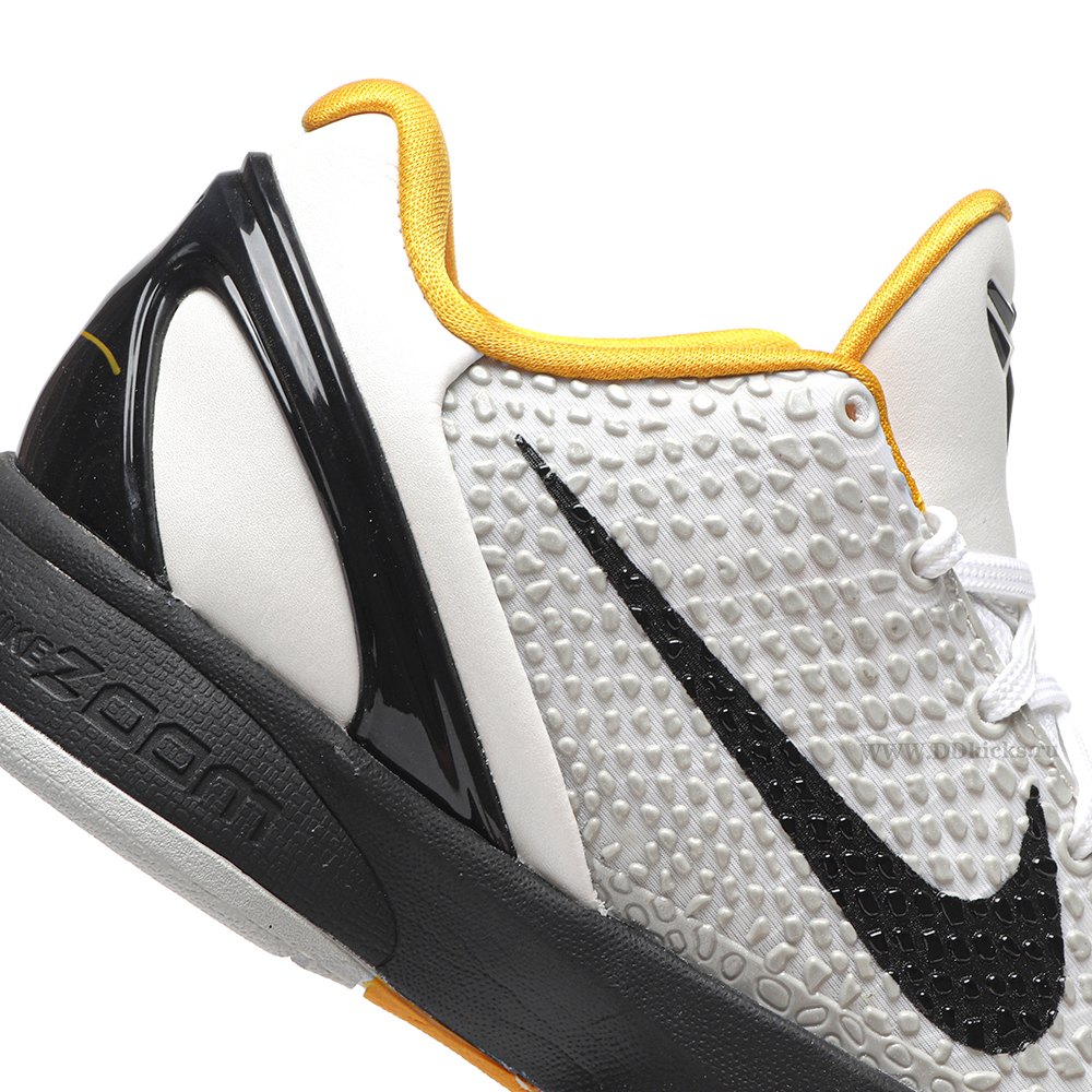 DD Nike Kobe 6 Protro Playoff Pack White Del Sol