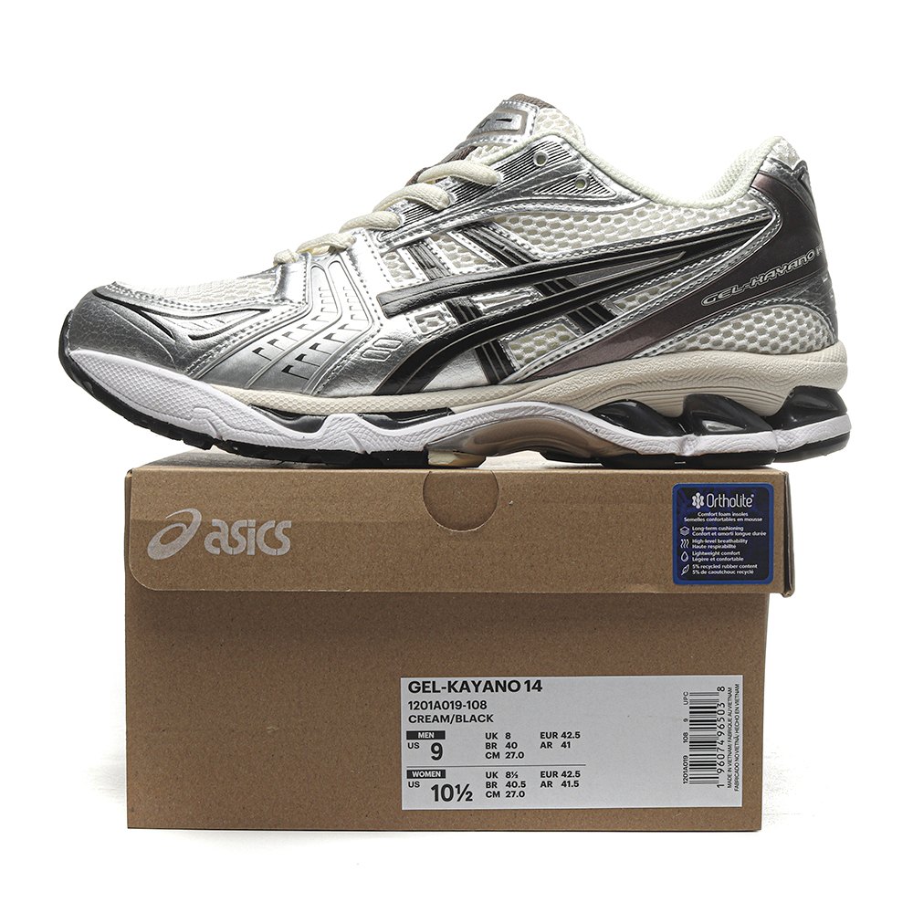 dd As*ic*s gel-kayano 14 cream black metallic plum-1201a019-108