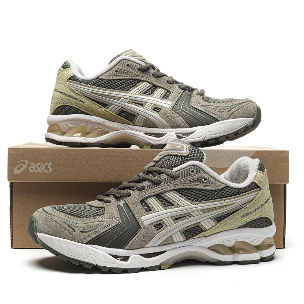 dd As*ic*s gel-kayano 14 mantle green oyster grey-1201a161-300