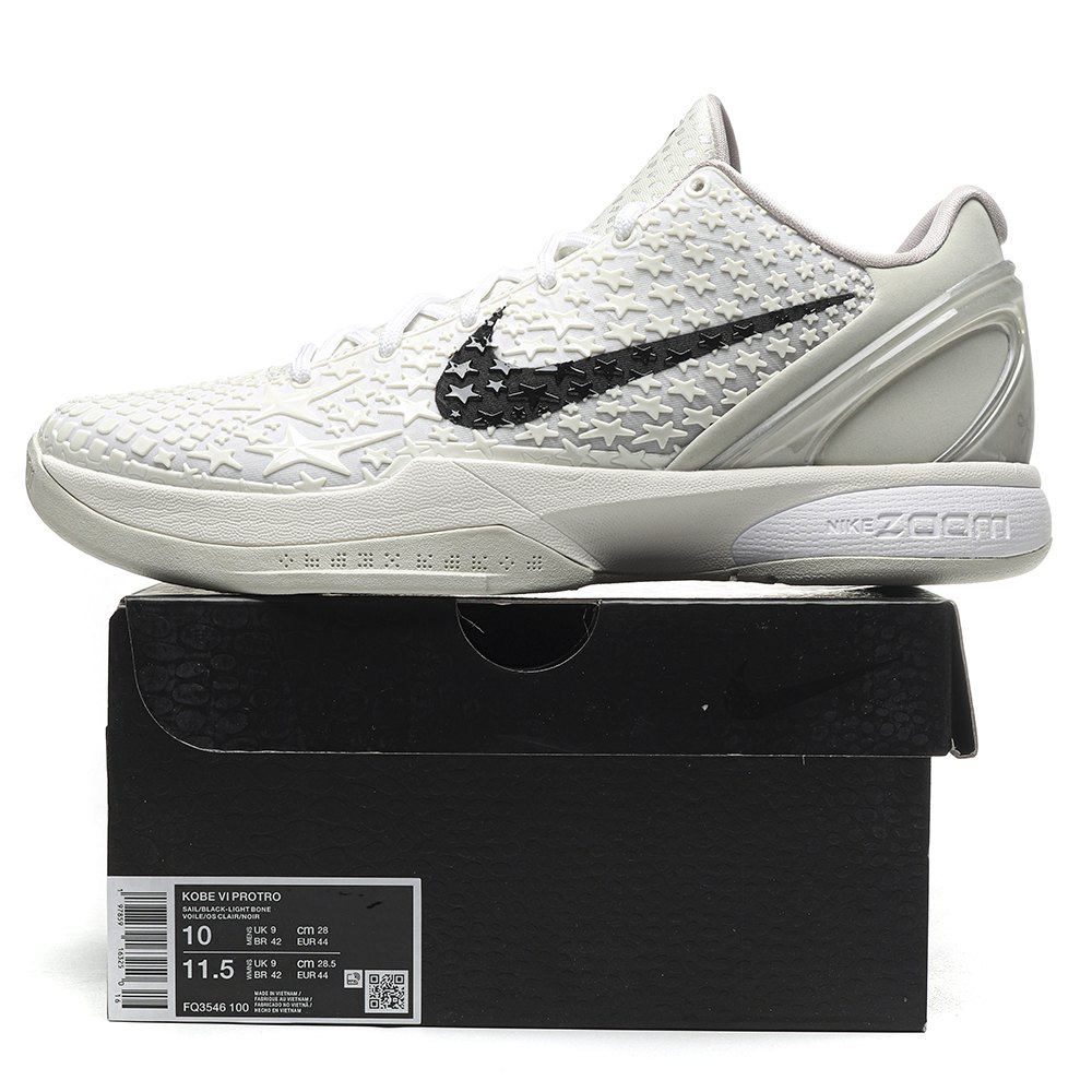 DD Nike Kobe 6 Protro Sail All-Star-FQ3546 100