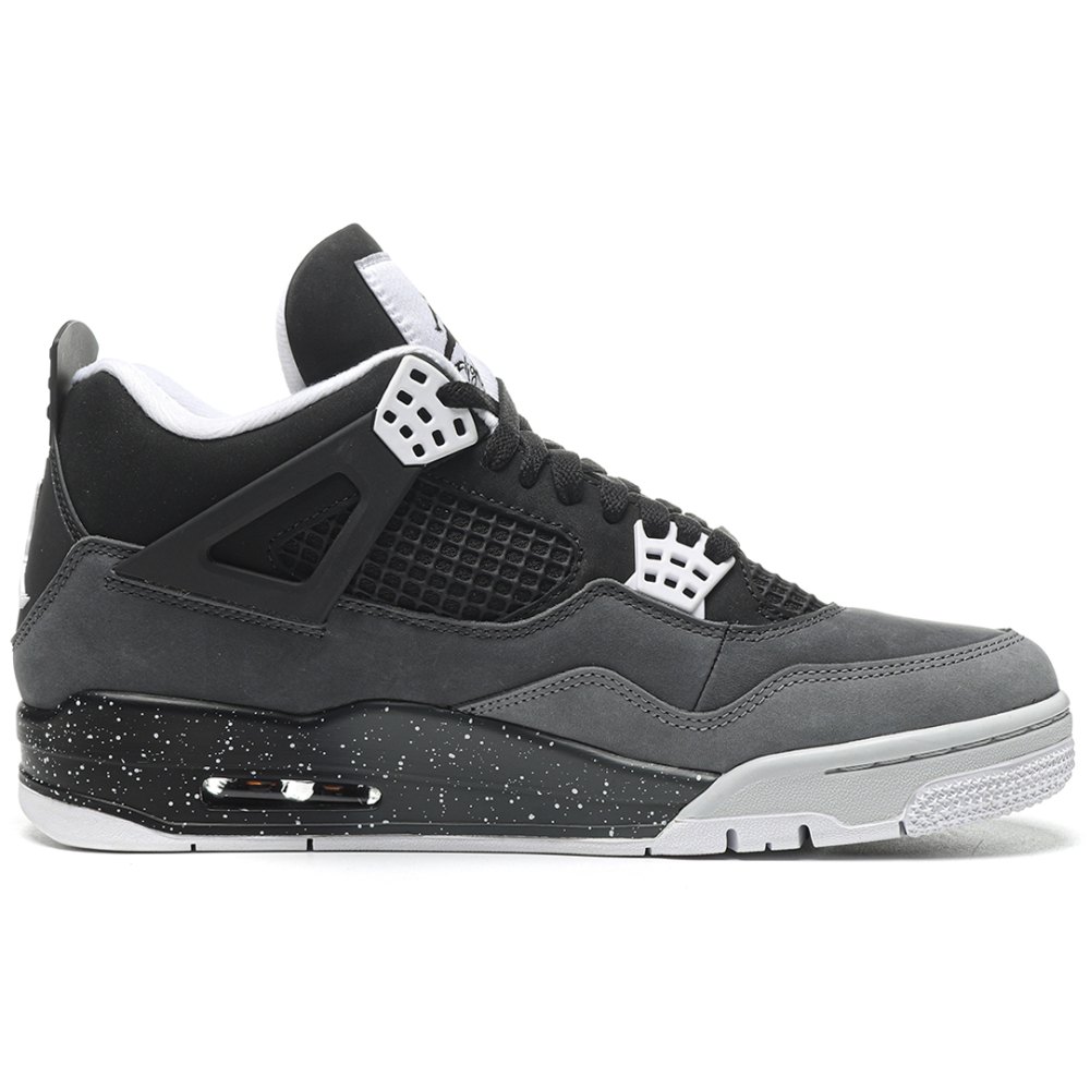 DD Jordan 4 Retro Fear (2024) Black White Anthracite Black Pure Platinum-FQ8138002