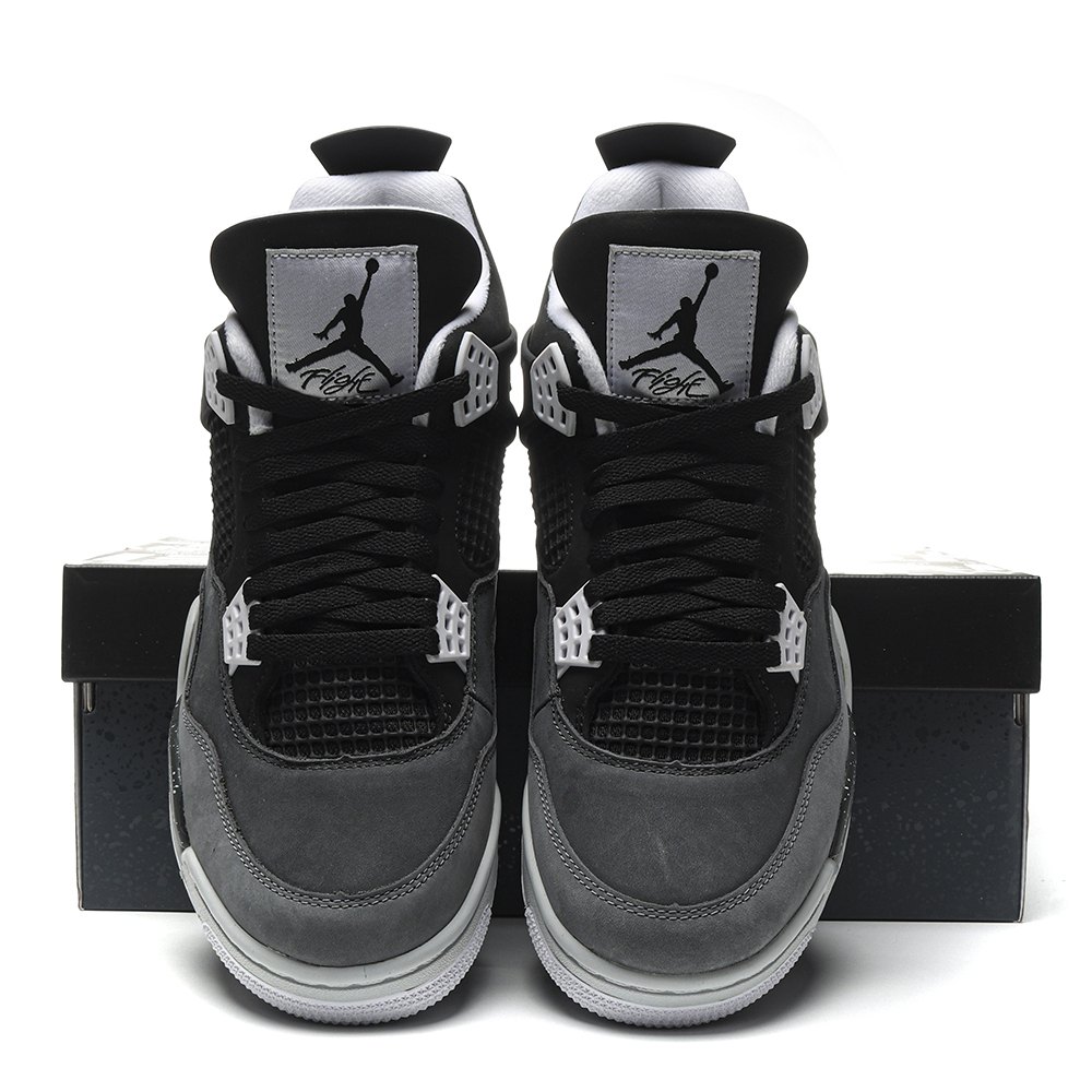 DD Jordan 4 Retro Fear (2024) Black White Anthracite Black Pure Platinum-FQ8138002
