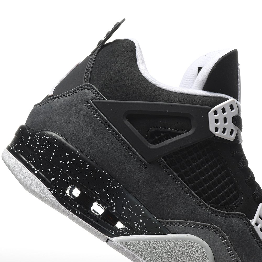 DD Jordan 4 Retro Fear (2024) Black White Anthracite Black Pure Platinum-FQ8138002
